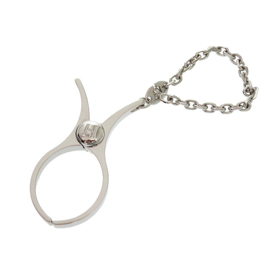 新品同様 エルメス グローブホルダー フィル シルバー  バックチャーム キーホルダー 1497【中古】HERMES