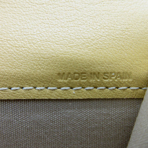 未使用 クロエ クロエシー コンパクトウォレット 三つ折り財布 レザー/カーフレザー マルチカラー カーキ イエロー 1534【中古】Chloe