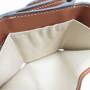 新品同様 クロエ クロエシー コンパクトウォレット 三つ折り財布 レザー/カーフレザー ラスティピンク ホワイト 1535【中古】Chloe