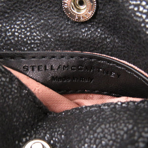 新品同様 ステラマッカートニー ファラベラ マイクロサイズ ポリエステル ブラック ショルダーバッグ 黒 1553【中古】Stella McCartney