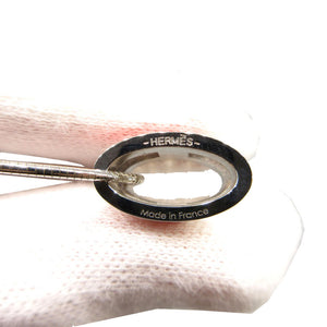 新品同様 エルメス ポップアッシュ ポップH ネックレス メタル レッド/シルバー 赤 1572【中古】HERMES