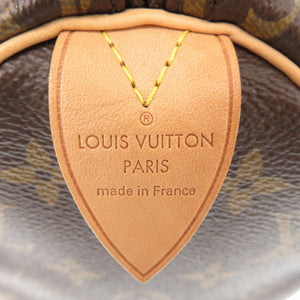 新品同様 ルイヴィトン モノグラム スピーディ25 M41109 ハンドバッグ  ICタグ LV 1612【中古】LOUIS VUITTON