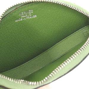 新品同様 エルメス トゥッティ フルッティ チェリー クシュベル グリーン オレンジ □E刻印 コインケース 小銭入れ 緑 1622 【中古】 HERMES