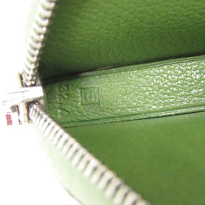 新品同様 エルメス トゥッティ フルッティ チェリー クシュベル グリーン オレンジ □E刻印 コインケース 小銭入れ 緑 1622 【中古】 HERMES