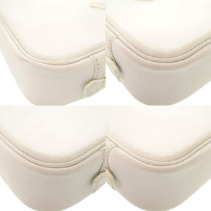 美品 エルメス プリュムエラン 20 ヴォーエプソン ホワイト シルバー金具 □L刻印 ハンドバッグ 白 1625 【中古】 HERMES