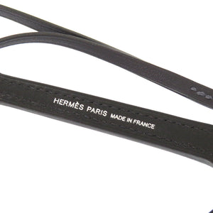 未使用 エルメス ロック ギター ヴォータデラクト シェーブルシャムキア ブルーロワイヤル ブラック B刻印(2023年製) バッグチャーム 1716 【中古】 HERMES