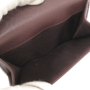 美品 サルヴァトーレフェラガモ ヴァラリボン レザー ボルドー 二つ折り財布 1726【中古】Salvatore Ferragamo