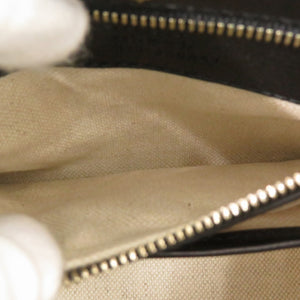 グッチ ホースビットハーフムーン 2wayチェーンショルダー レザー ブラック トートバッグ 1730【中古】GUCCI