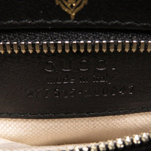 グッチ ホースビットハーフムーン 2wayチェーンショルダー レザー ブラック トートバッグ 1730【中古】GUCCI