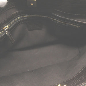 美品 グッチ 137475 シェリー GGキャンバス レザー ベージュ ブラウン 茶 ハンドバッグ 1789【中古】GUCCI