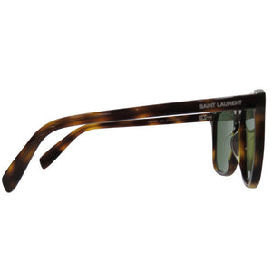 美品 サンローランパリ ウェリントン セルフレーム SL205 K 003 サングラス プラスチック ブラウン 1923【中古】SAINT LAURENT PARIS
