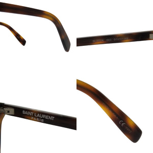 美品 サンローランパリ ウェリントン セルフレーム SL205 K 003 サングラス プラスチック ブラウン 1923【中古】SAINT LAURENT PARIS