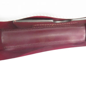 新品同様 ジバンシィ エデンスモール レザー グレー 灰色 ハンドバッグ 1974【中古】GIVENCHY