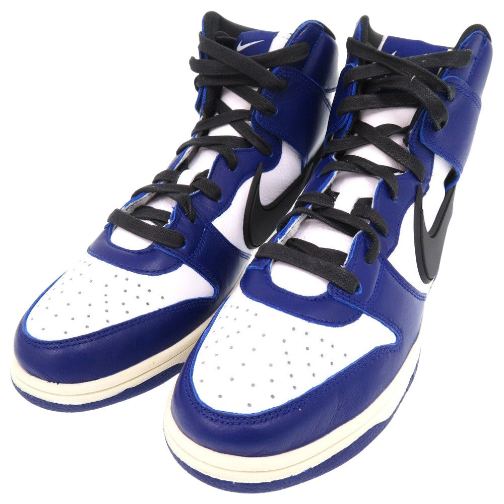 未使用 ナイキ × アンブッシュ AMBUSH DUNK HIGH ディープロイヤル スニーカー ブルー 29cm レザー 1997【中古】NIKE