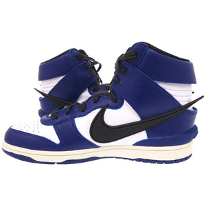 未使用 ナイキ × アンブッシュ AMBUSH DUNK HIGH ディープロイヤル スニーカー ブルー 29cm レザー 1997【中古】NIKE