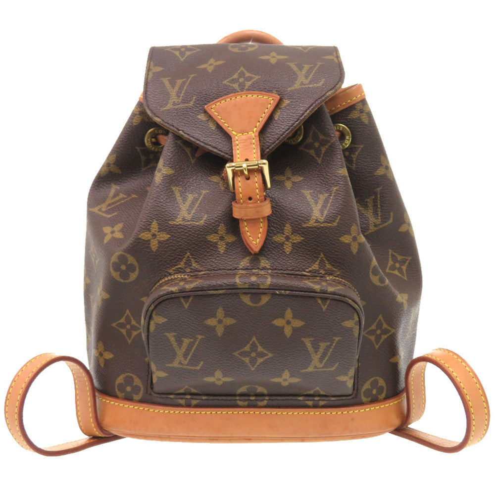 ルイ ヴィトン ミニモンスリ モノグラム M51137 リュックサック バックパック バッグ LV 2021 【中古】 LOUIS VUITTON