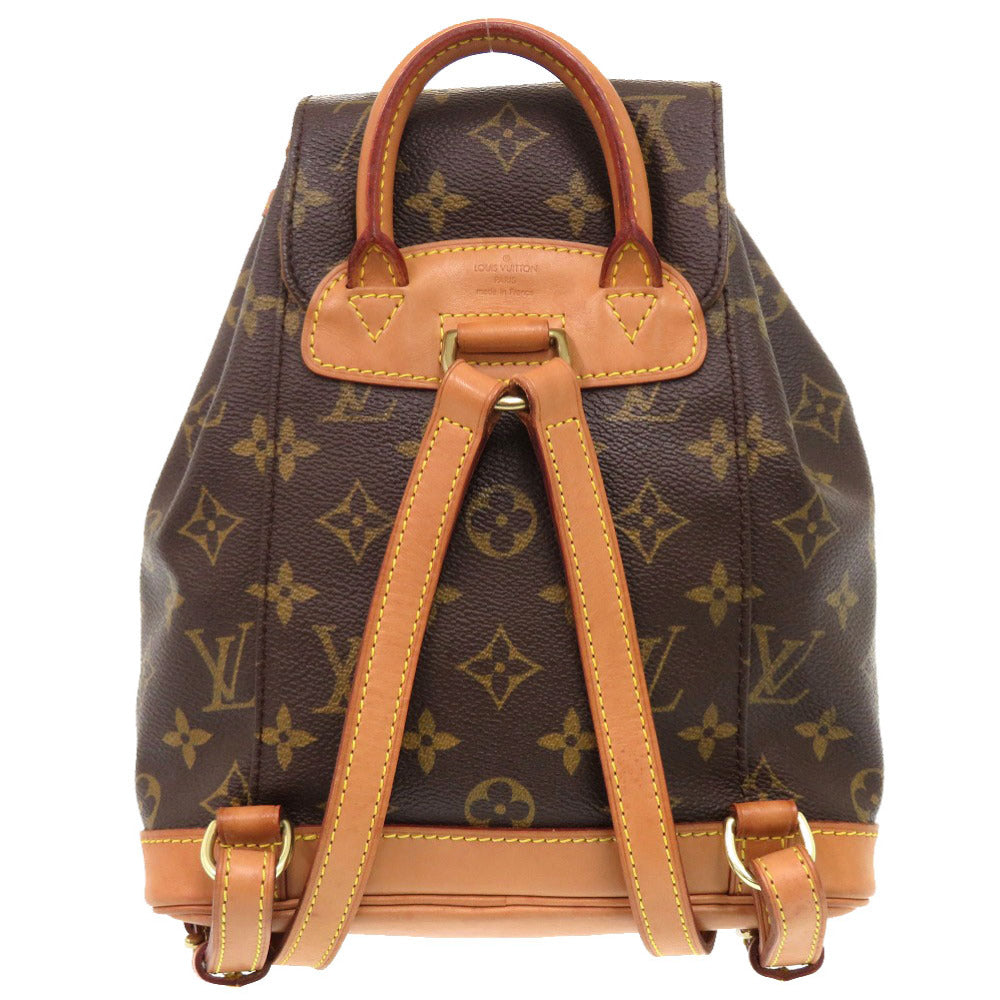 ルイ ヴィトン ミニモンスリ モノグラム M51137 リュックサック バックパック バッグ LV 2021 【中古】 LOUIS VUITTON