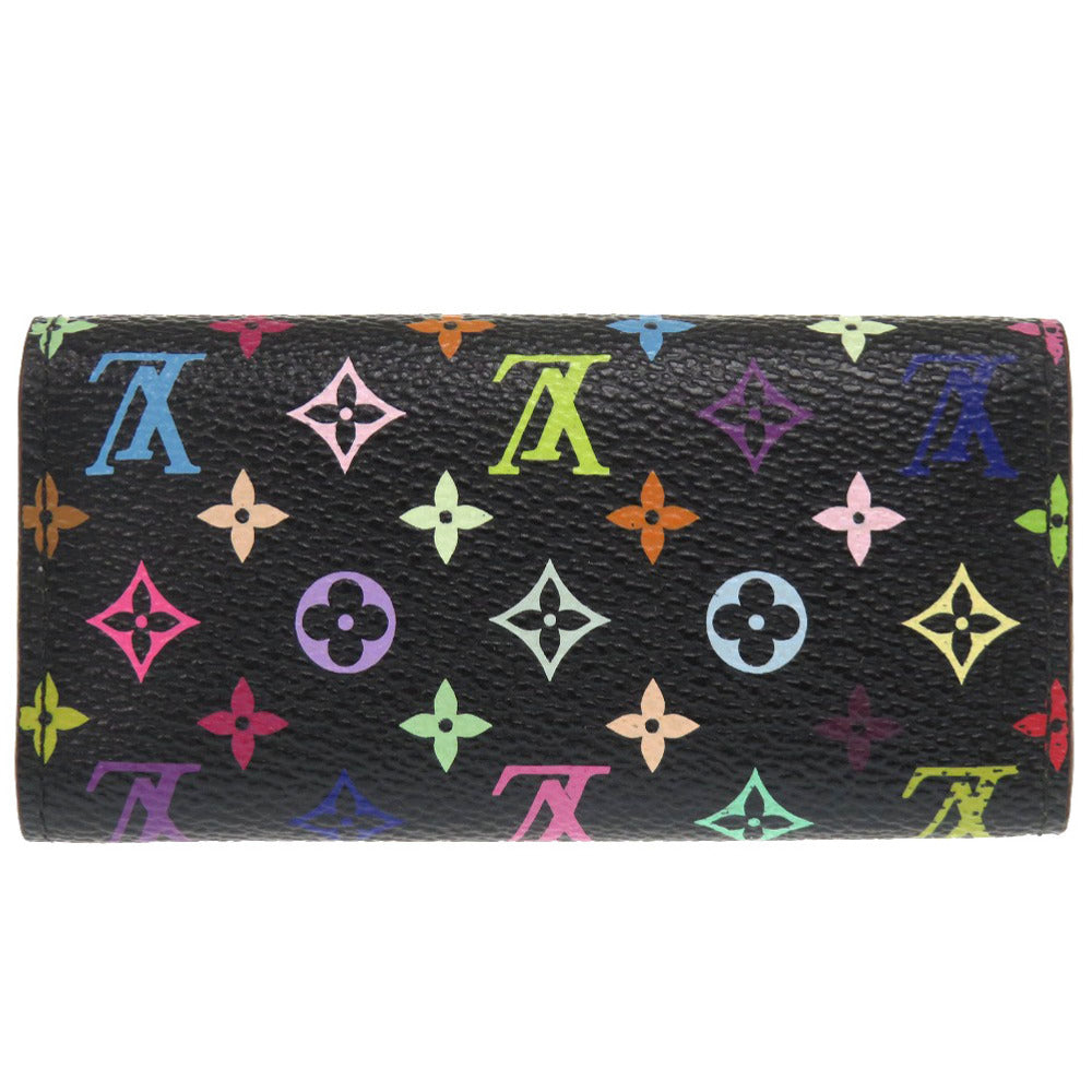 美品 ルイ ヴィトン ミュルティクレ4 モノグラムマルチカラー ノワール M93732 4連 キーケース LV 2070 【中古】 LOUIS VUITTON