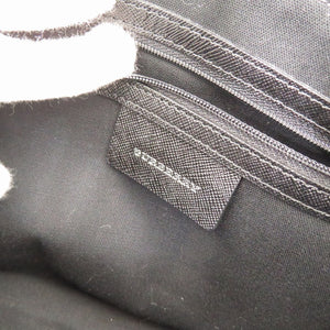 美品 バーバリー ノバチェック キャンバス/レザー ベージュ ハンドバッグ 2176【中古】BURBERRY