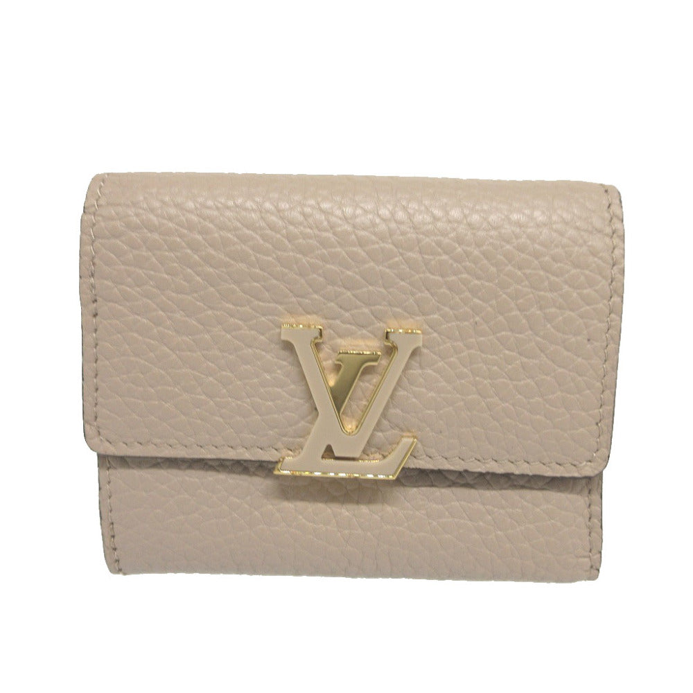 新品同様 ルイヴィトン ポルトフォイユ カプシーヌ XS M68747 トリヨンレザー ガレ コンパクトウォレット 財布 2258【中古】LOUIS VUITTON