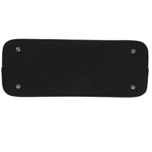 新品同様 バーバリー レザー ブラック ノバチェック 黒色 ハンドバッグ 2291【中古】BURBERRY