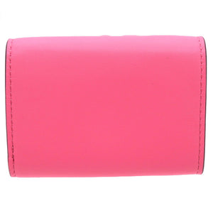 新品同様 フェンディ バゲット マイクロ 8M0395 三つ折り財布 レザー ピンク ゴールド 2304【中古】FENDI