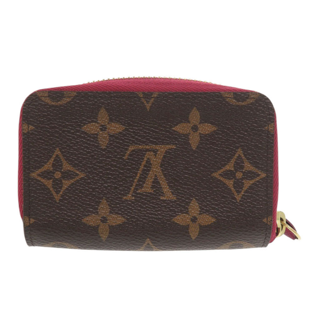 美品 ルイ ヴィトン ミュルティカルト モノグラム M61299 フューシャ カードケース コインケース LV 2311【中古】LOUIS VUITTON