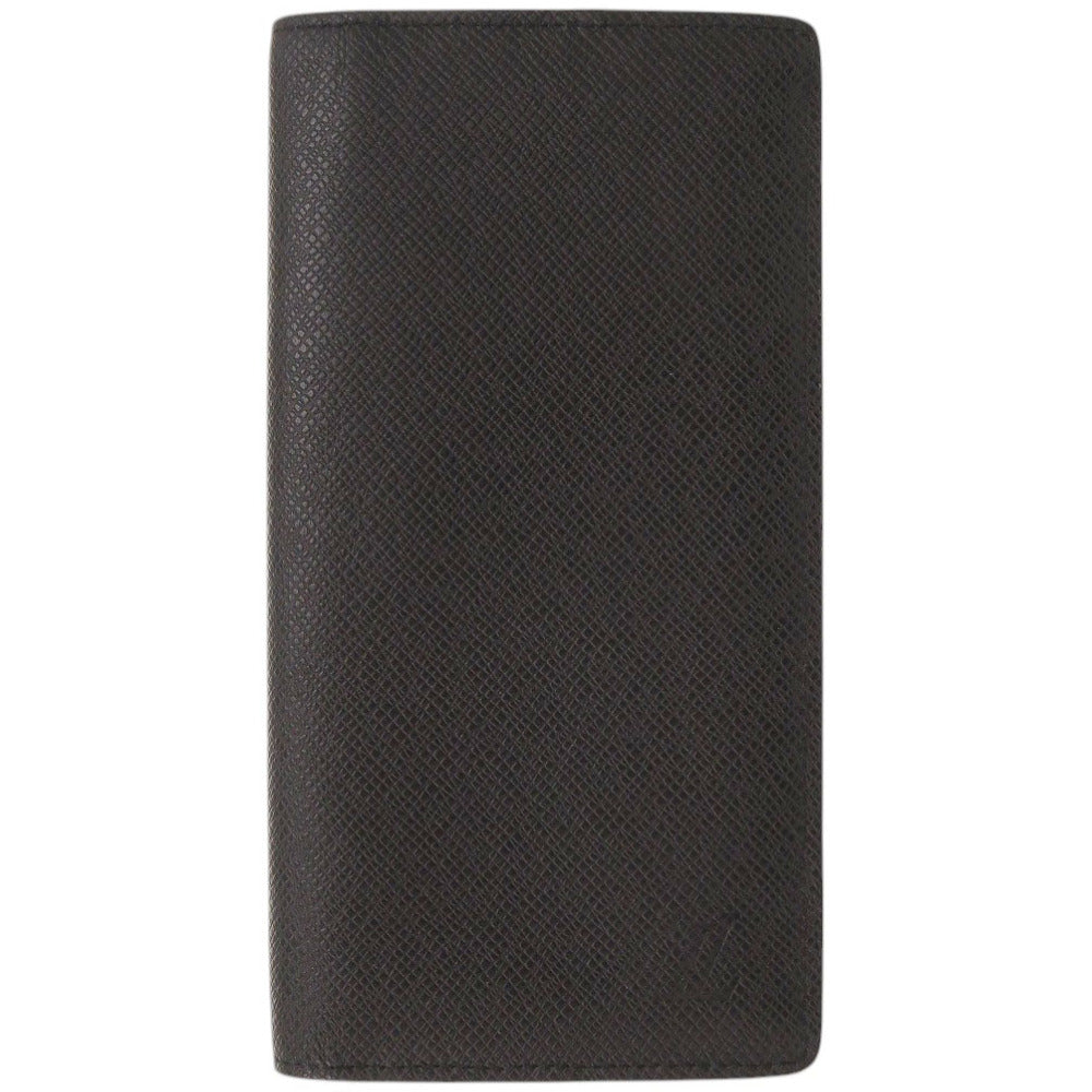 美品 ルイ ヴィトン ポルトフォイユ ブラザ タイガ M30501 ブラック 長財布 黒 LV 2312【中古】LOUIS VUITTON メンズ