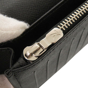 美品 ルイ ヴィトン ポルトフォイユ ブラザ タイガ M30501 ブラック 長財布 黒 LV 2312【中古】LOUIS VUITTON メンズ