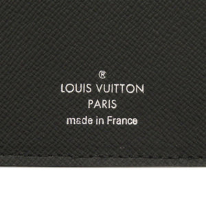 美品 ルイ ヴィトン ポルトフォイユ ブラザ タイガ M30501 ブラック 長財布 黒 LV 2312【中古】LOUIS VUITTON メンズ