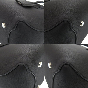 未使用 ボナベンチュラ ミア22 MIA22 レザー ブラック シルバー ショルダーバッグ 黒 2372【中古】BONAVENTURA