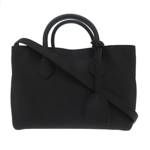 未使用 ボナベンチュラ ミア22 MIA22 レザー ブラック シルバー ショルダーバッグ 黒 2372【中古】BONAVENTURA