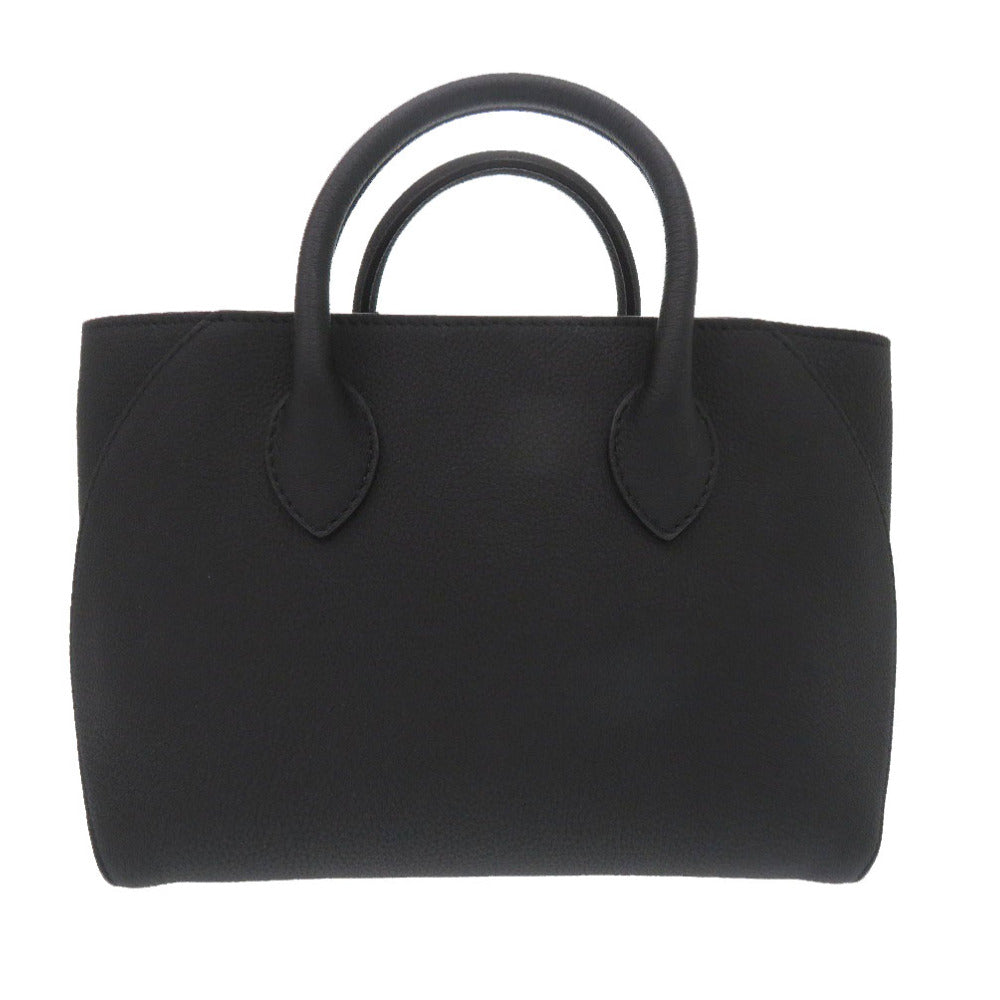 未使用 ボナベンチュラ ミア22 MIA22 レザー ブラック シルバー ショルダーバッグ 黒 2372【中古】BONAVENTURA