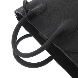 未使用 ボナベンチュラ ミア22 MIA22 レザー ブラック シルバー ショルダーバッグ 黒 2372【中古】BONAVENTURA