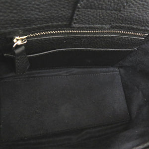 未使用 ボナベンチュラ ミア22 MIA22 レザー ブラック シルバー ショルダーバッグ 黒 2372【中古】BONAVENTURA