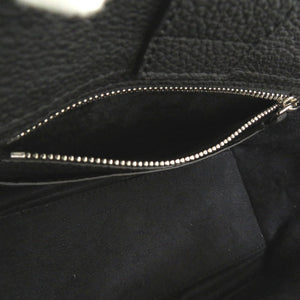 未使用 ボナベンチュラ ミア22 MIA22 レザー ブラック シルバー ショルダーバッグ 黒 2372【中古】BONAVENTURA