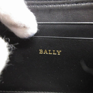 新品同様 バリー MORRIN レザー ブラック 黒 コインケース 財布 2451【中古】BALLY