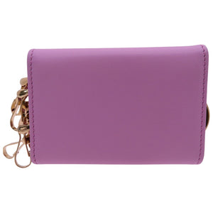 新品同様 サルヴァトーレフェラガモ キーケース 22D162 RHODODENDRON 1R-22D162 キーケース レザー ピンク 2454【中古】Salvatore Ferragamo