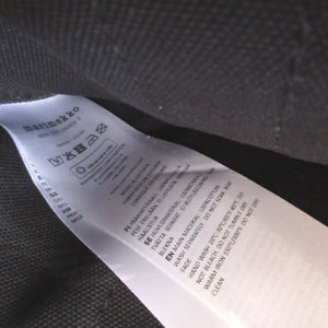 未使用 マリメッコ ペルスカッシ 044400 キャンバス ブラック 黒 ミニ トートバッグ 2457【中古】marimekko