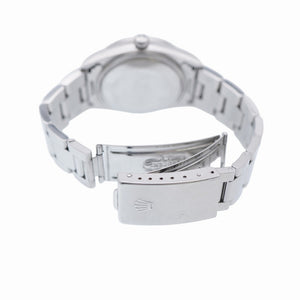 ロレックス エアキング 14010 白文字盤 自動巻き 腕時計 SS ホワイト 2489【中古】ROLEX メンズ