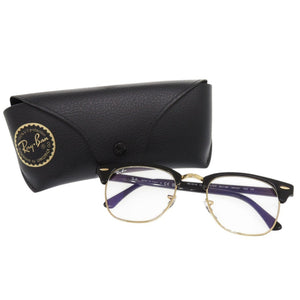 レイバン CLUBMASTER クラブマスター EVERGLASSES エバーグラス クリアタイプ RB3016 901/BF プラスチック ガラス ブラック サングラス 2516【中古】Ray-Ban