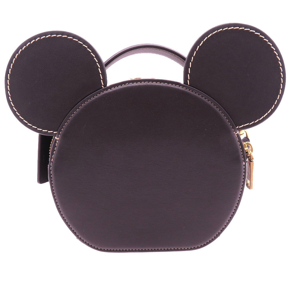 未使用 コーチ 2way イアバッグ ディズニー CM194 ショルダーバッグ レザー ブラック 0217【中古】COACH