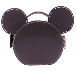 未使用 コーチ 2way イアバッグ ディズニー CM194 ショルダーバッグ レザー ブラック 0217【中古】COACH