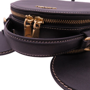 未使用 コーチ 2way イアバッグ ディズニー CM194 ショルダーバッグ レザー ブラック 0217【中古】COACH