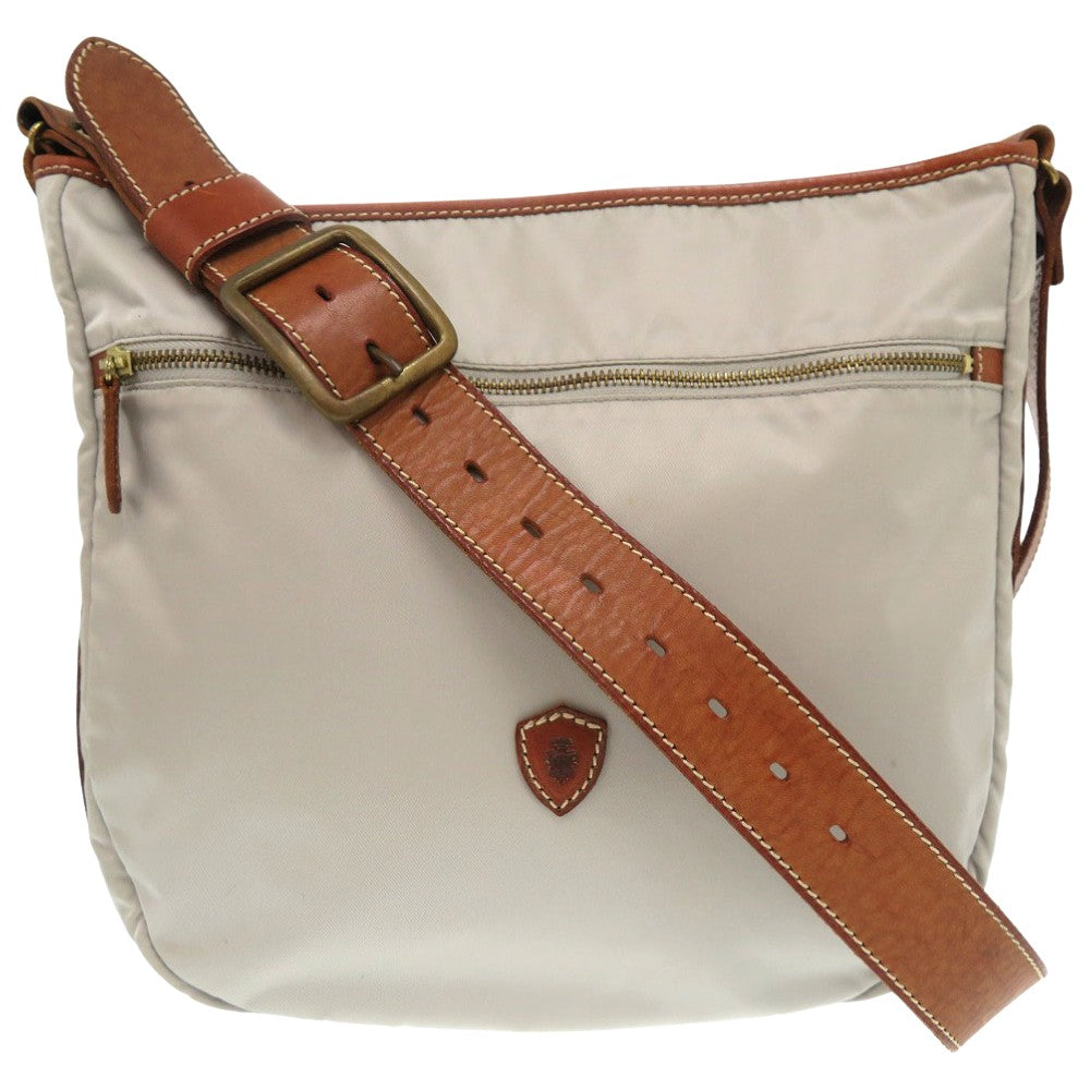 フェリージ  伊リモンタ社ナイロンバッグ ショルダーバッグ グレー 0040【中古】FELISI