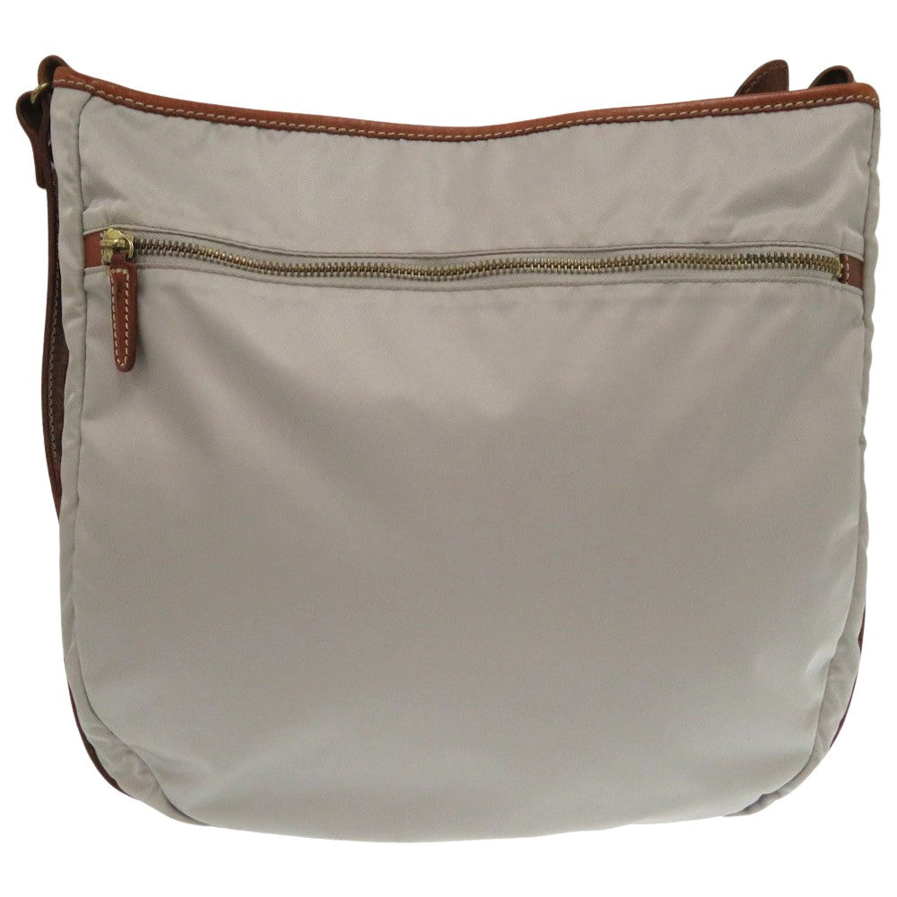 フェリージ  伊リモンタ社ナイロンバッグ ショルダーバッグ グレー 0040【中古】FELISI