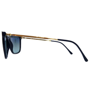 新品同様 レイバン スクエア サングラス フルリム RB4344 6535 3M プラスチック メタル ブルー 0093【中古】Ray-Ban