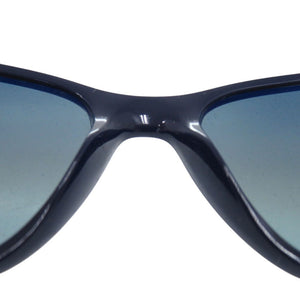 新品同様 レイバン スクエア サングラス フルリム RB4344 6535 3M プラスチック メタル ブルー 0093【中古】Ray-Ban