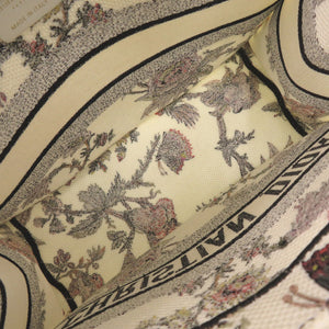 美品 ディオール ブックトート ミディアム M1265ZRZB キャンバス マルチカラー トートバッグ 0135【中古】Dior