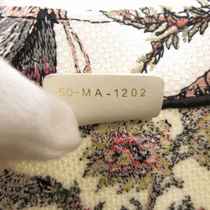 美品 ディオール ブックトート ミディアム M1265ZRZB キャンバス マルチカラー トートバッグ 0135【中古】Dior